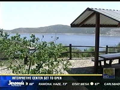 News 8 - Olivenhain Reservoir overlook