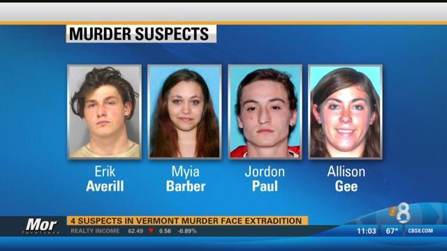 Four Suspects In Vermont Murder Face Extradition - CBS News 8 - San ...