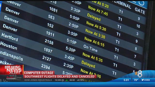 southwest airlines flight delays
