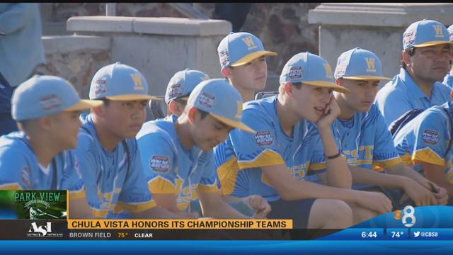 Chula Vista Travel Baseball Teams