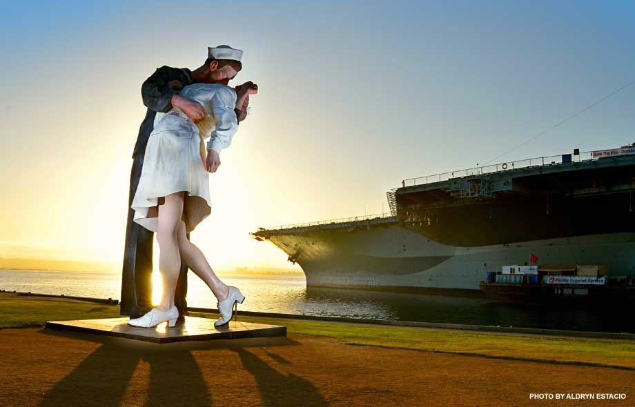 Woman in famous WWII 'kissing statue' dies at 92 CBS News 8 San