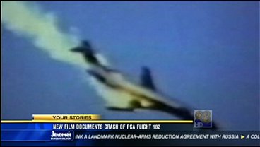 psa 182 flight crash diego san film kfmb documents cbs station channel ca