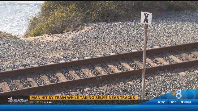 Man Hit By Train While Taking Selfie Near Tracks In Del Mar Cbs News