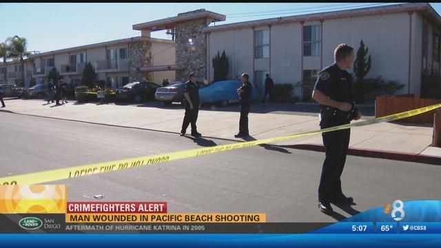 Man wounded in Pacific Beach shooting - CBS News 8 - San Diego, CA News
