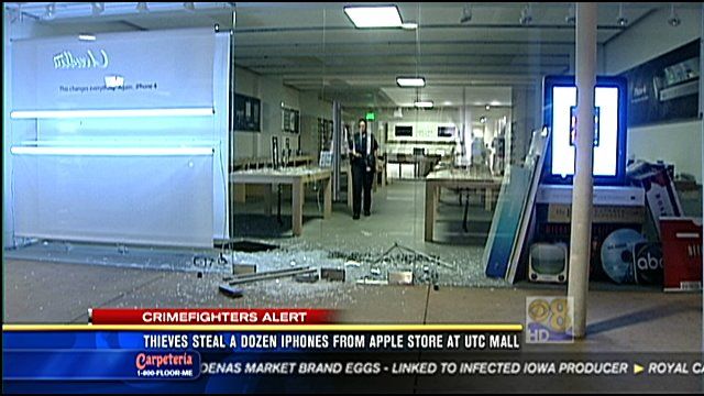 UTC Apple Store robbed overnight - CBS News 8 - San Diego, CA News