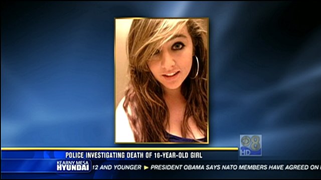 of a 16 yearold San Diego girl who died after getting out of a hot tub