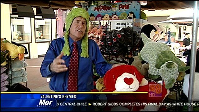 If you're not feeling the love this Valentine's Day, be prepared to be If you're not feeling the love this Valentine's Day, be prepared to be