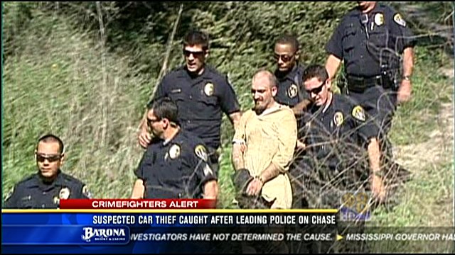 Suspected Car Thief Caught After Leading Police On Chase Cbs News 8 San Diego Ca News 0259