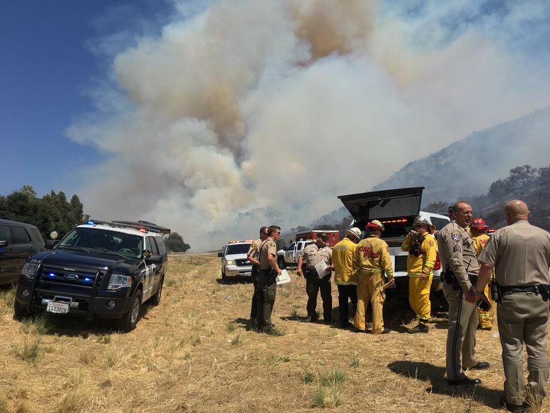 Jennings Fire fully contained, evacuations lifted CBS News 8 San