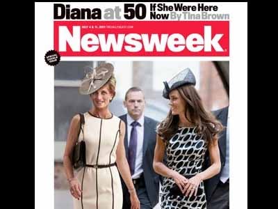 newsweek cover june 2011. Newsweek cover imagines Diana
