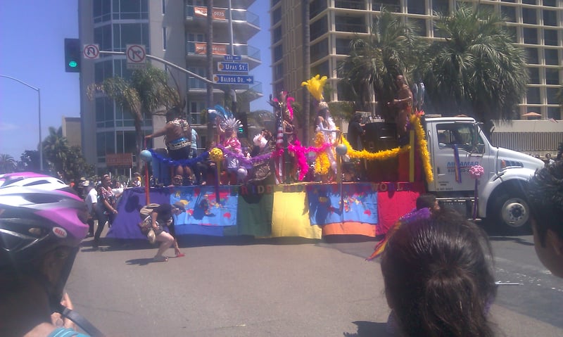 Military Members March In San Diegos Annual Gay Pride Parade Fo Cbs