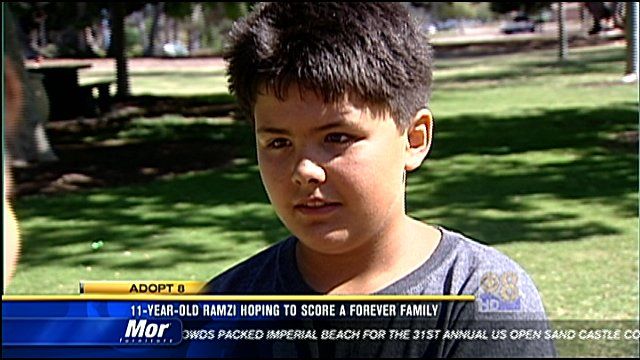 11yearold Ramzi hoping to score a forever family CBS