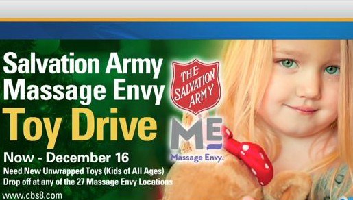 Help support the Salvation Army's annual toy drive - CBS News 8 - San ...