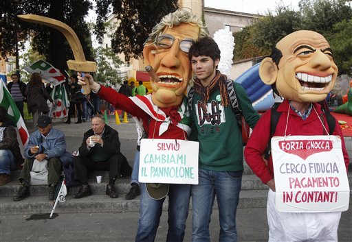 Pressure mounts on Italy's Berlusconi to quit - San Diego ...