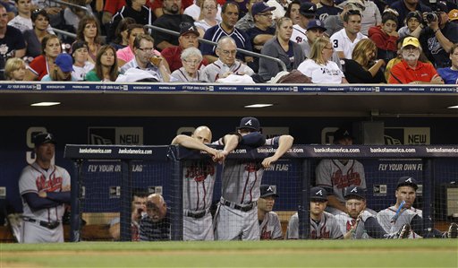 Braves Lose 3-0 To Rookie Kelly, Padres - CBS News 8 - San Diego, CA ...