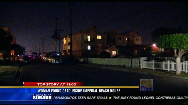 Woman Found Dead Inside Imperial Beach House Cbs News 8 San Diego