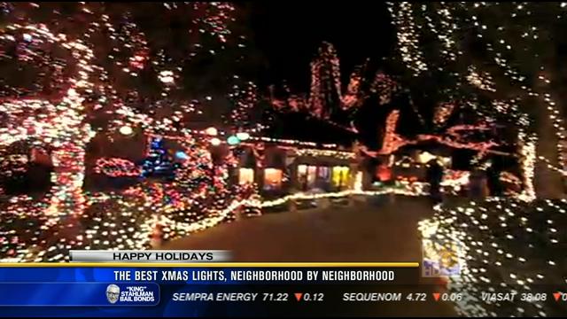 The best Christmas lights, neighborhood by neighborhood - CBS News 8 ...