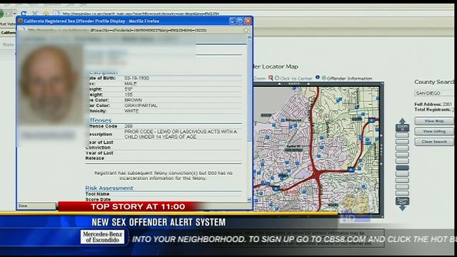 Sheriffs Department Introduces New Sex Offender Alert System Cbs