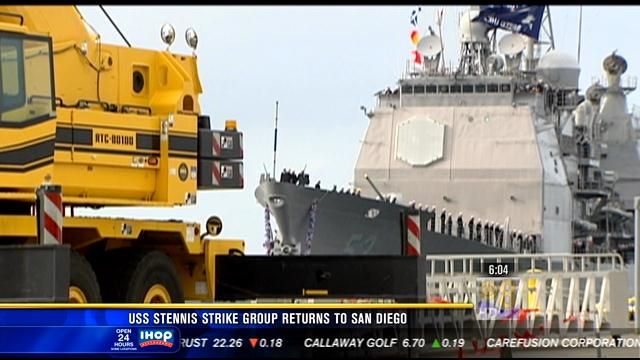 USS Stennis Strike Group returns to San Diego - CBS News 8 - San Diego, CA News Station - KFMB USS Stennis Strike Group returns to San Diego - CBS News 8 - San Diego, CA News Station - KFMB
