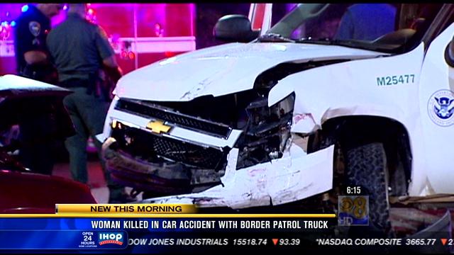 Woman Killed In Car Accident With Border Patrol Truck Cbs News 8 San Diego Ca News Station 2919