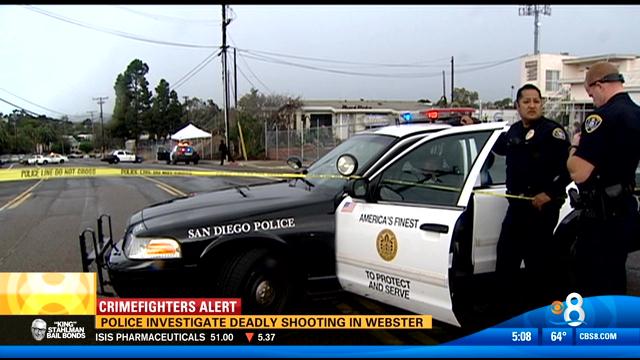 Police Investigate Deadly Shooting In Webster Cbs News 8 San Diego