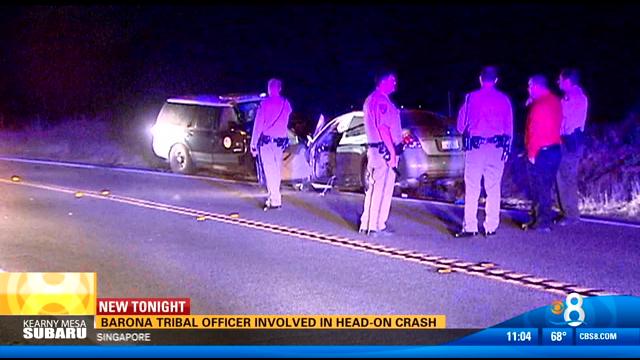 Woman Killed In Head-on Crash Near Ramona - CBS News 8 - San Diego, CA ...