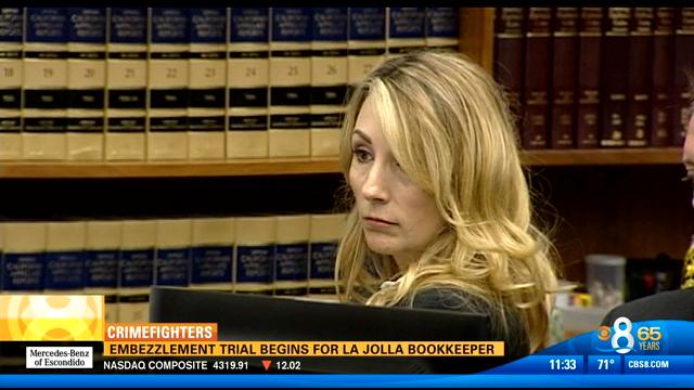 Embezzlement Trial Begins For La Jolla Bookkeeper Cbs News 8 San Diego Ca News Station