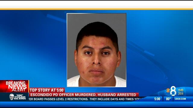 Husband Arrested In Escondido Police Officers Killing Cbs News 8