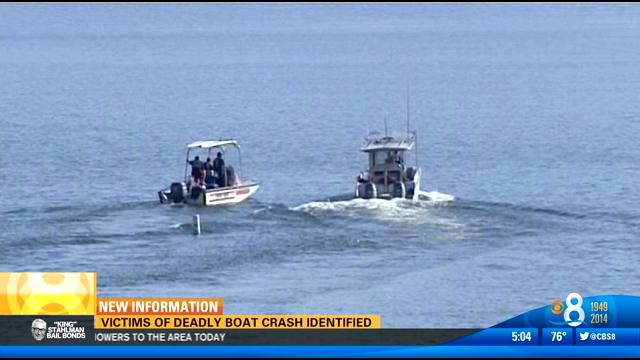 Victims Of Deadly Boat Crash Identified Cbs News 8 San Diego Ca