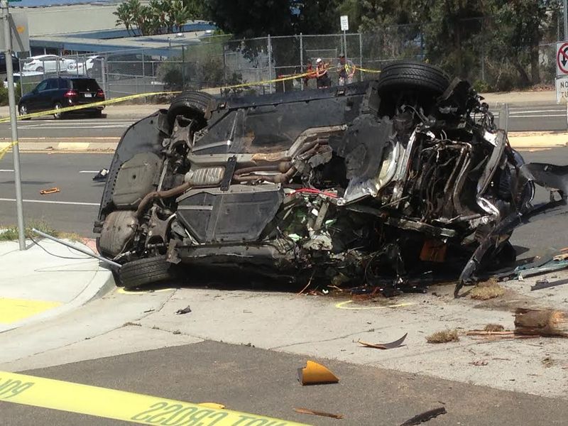 Police suspect DUI in multivehicle crash in La Jolla
