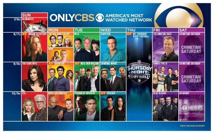 CBS Fall Lineup: Entire week of premieres - CBS News 8 - San Diego, CA News Station - KFMB Channel 8