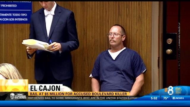 Bail at $5M for accused Boulevard killer - CBS News 8 - San Diego, CA