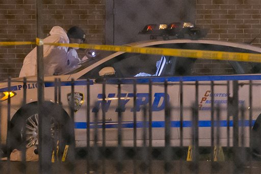 Police: 2 NYPD officers killed in ambush shooting - CBS News 8.