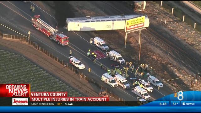 Metrolink train strikes truck in Southern California - CBS News 8.