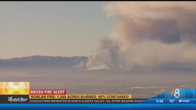 Camp Pendleton brush fire burns 1245 acres; 88% contained - CBS News 8 ...