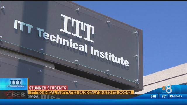 ITT Technical Institute shuts down campuses across the nation - CBS ...