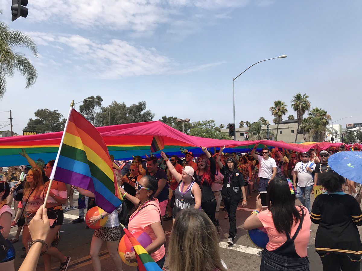 Hundreds of thousands march in San Diego Pride Parade CBS News 8