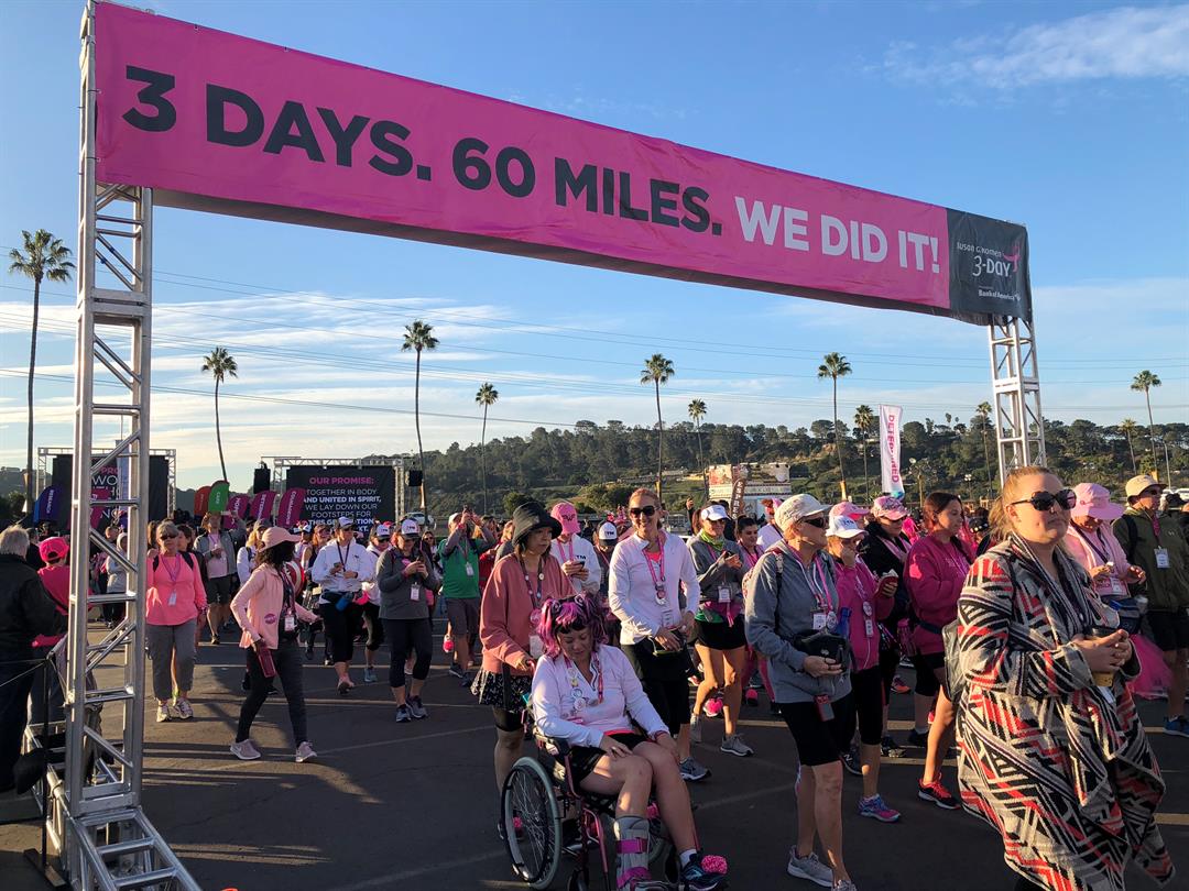 Susan G. Komen 3Day walk against breast cancer begins Friday CBS