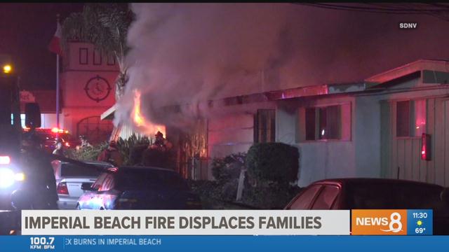 Forty People Displaced By Two Alarm Fire In Imperial Beach Cbs Forty People Displaced By Two Alarm Fire In Imperial Beach Cbs News 8 San Go Ca Station Kfmb Channel