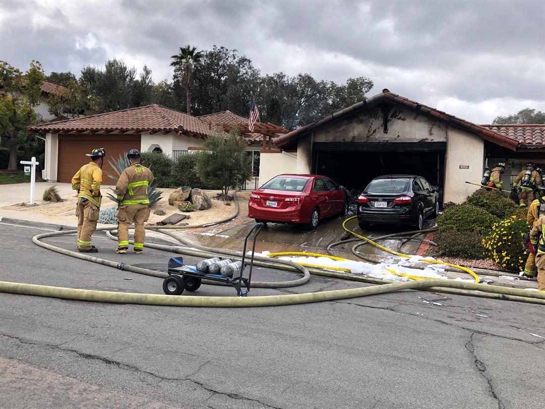 Rancho Bernardo Home Fire Displaces Two And A Dog - CBS News 8 - San ...