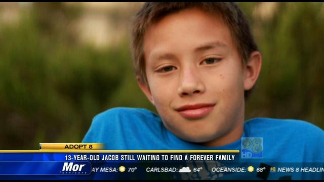 13-year-old Jacob still waiting to find a forever family - CBS News 8 ...