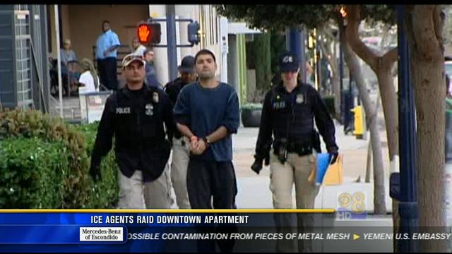 ICE agents raid downtown apartments, arrest dozens of pedicab op - CBS ...