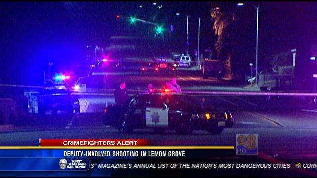 Deputy-involved shooting in Lemon Grove - CBS News 8 - San Diego, CA ...