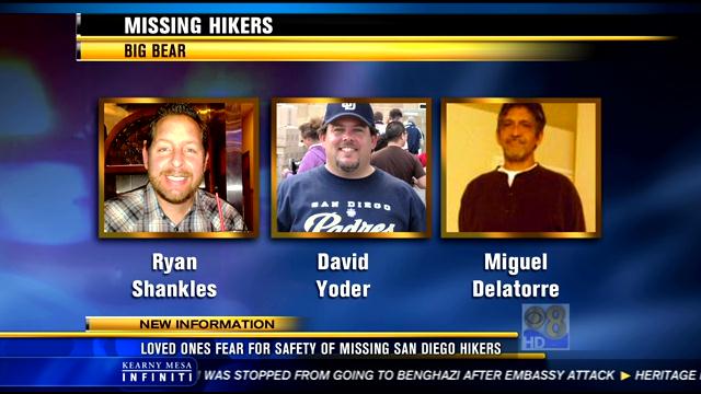 Hikers missing in San Bernardino Mountains found - CBS News 8 - San ...