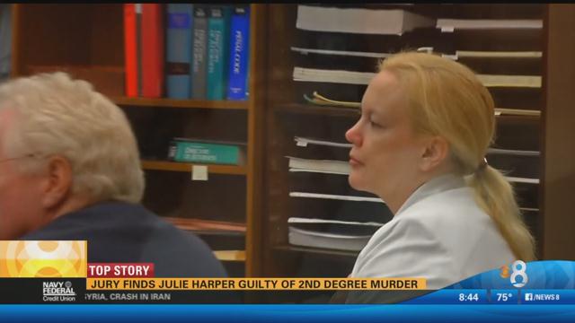 Jury finds Julie Harper guilty of second degree murder - CBS News 8 ...